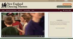 Desktop Screenshot of dancingmasters.com